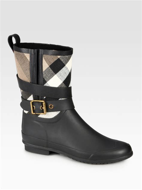 burberry rain boots for men.